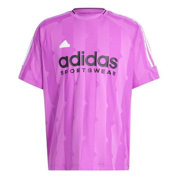 adidas Other - Adidas Men's Poly Sport Jersey T-Shirt SS Crew Purple Size XL NEW WITH TAGS!